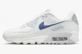 nike air max 90 essential homme femme white blue dx0115-100